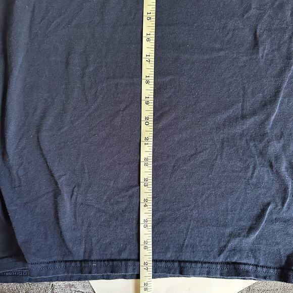 💥Sign of the Times Graphic T-Shirt Men’s unisex size XL Navy screen print - Picture 6 of 6